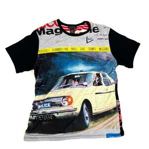 Vintage Custo Barcelona Car T-Shirt